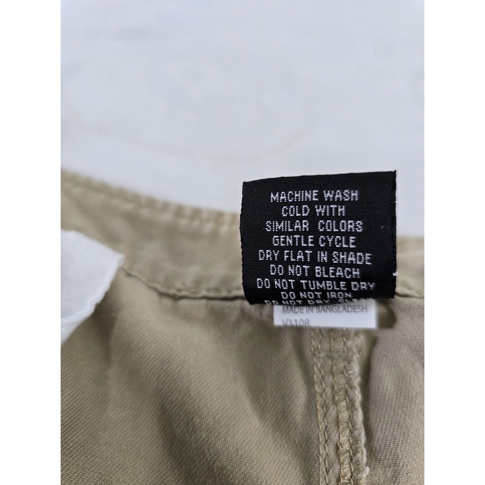 Walnut Creek Mens Khaki Cargo Shorts Size 46 Cotton Big Man Pockets Chino - Picture 4 of 8